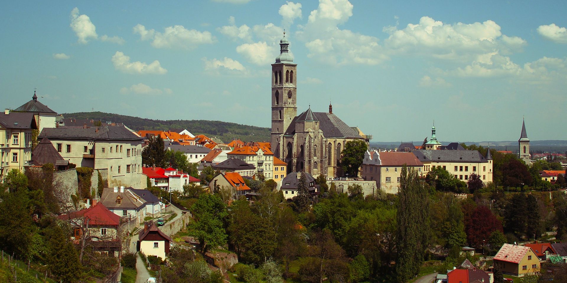 Kutna Hora St.James Church Czech Republic Bohemia Czechoslovakia