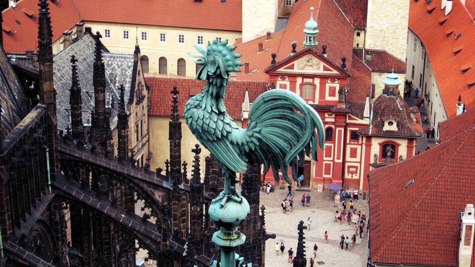 Prague Castle St. Vitus Courtyards