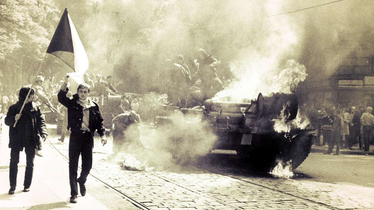 1968 Russian invasion to Czechoslovakia