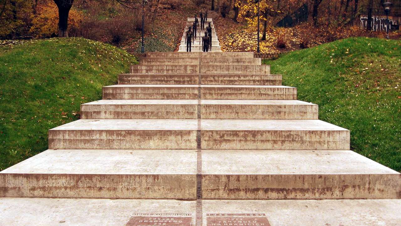 Prague memorial of communist terror