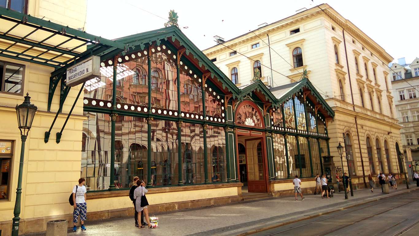 Prague Masaryk train station